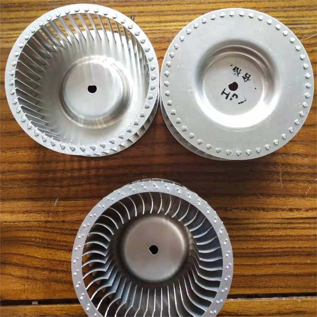 Fan Impeller Forming And Punching Multi Wing Centrifugal Machine