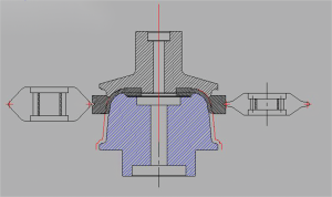 AC LGH adopts symmetrical metal spinning wheel layout