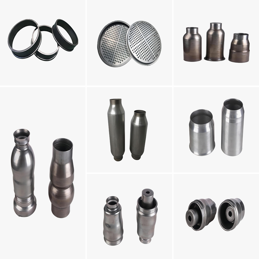 Automotive Parts-CNC metal spinning machine processing product samples