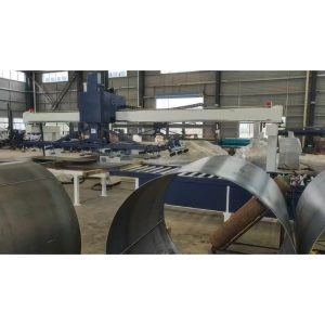 Rolling & welding production line -Metal plate loading and unloading