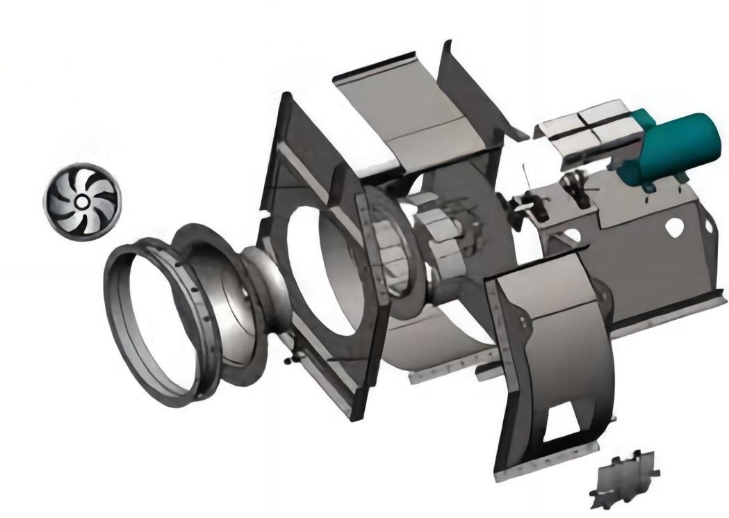 industrial centrifugal fan line