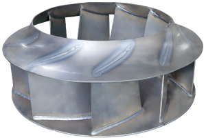 CNC Spinning Machine Use In Industrial Fan Production- impeller