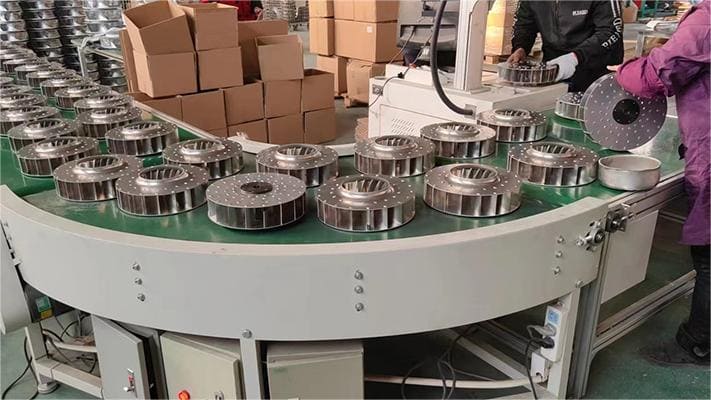 Altron industrial fan impeller production line