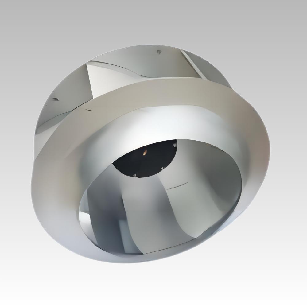 Aluminum backward curved impeller