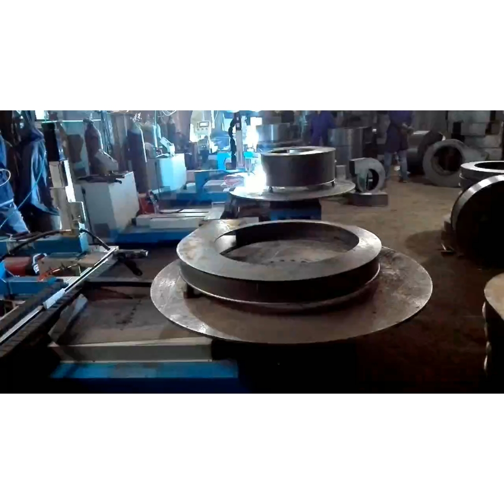 Centrifugal fan carbon steel casing welding