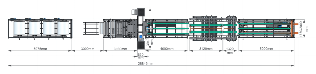 Linear Type Auto Duct Forming Line 