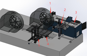 Main Structural Components Of The Centrifugal Fan Housing Welding Machine