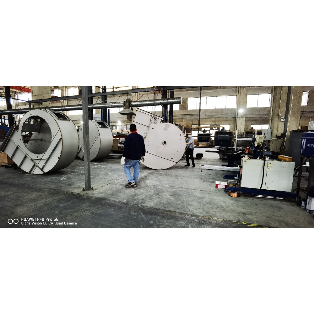 Stainless steel centrifugal fan casing welding