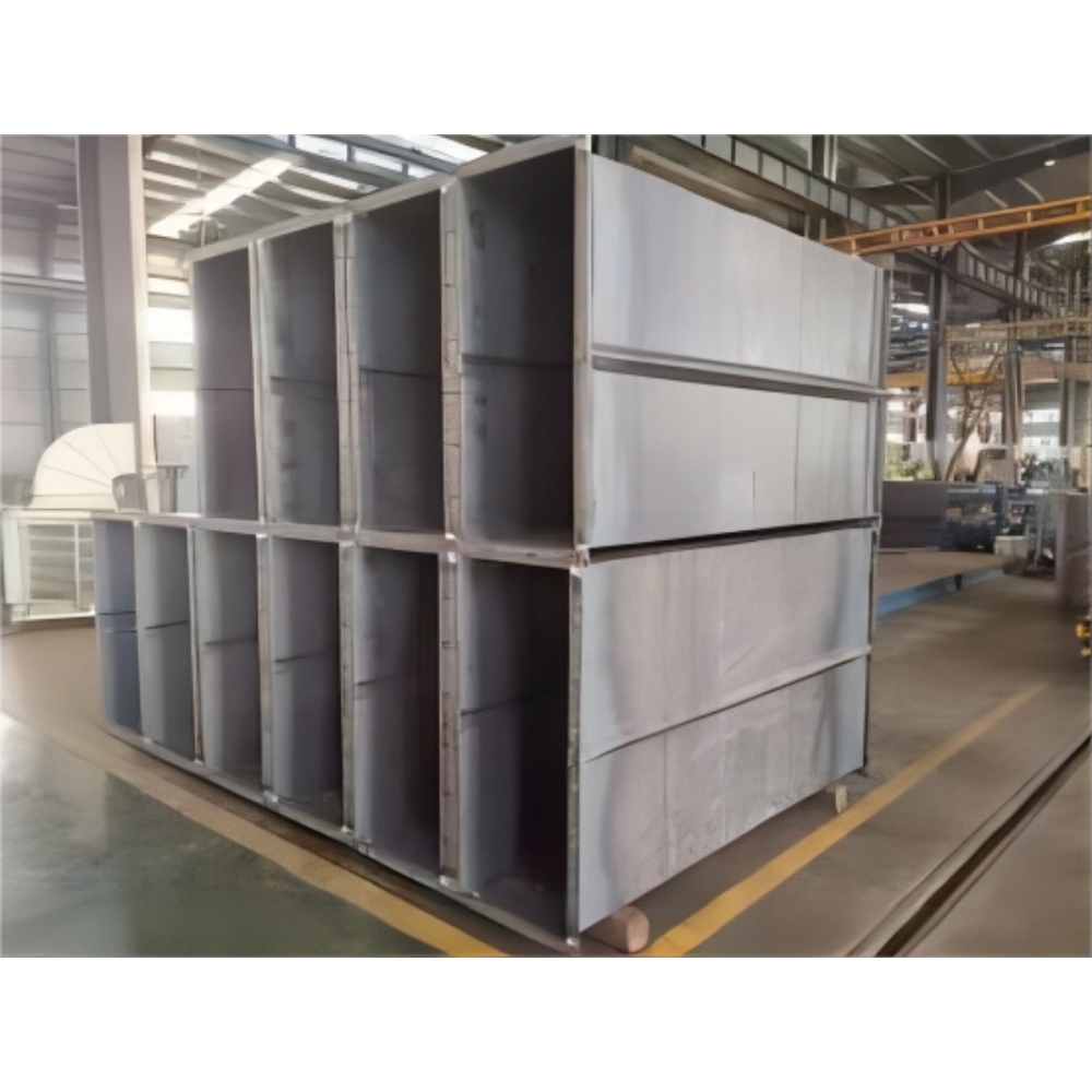 Welded rectangular duct