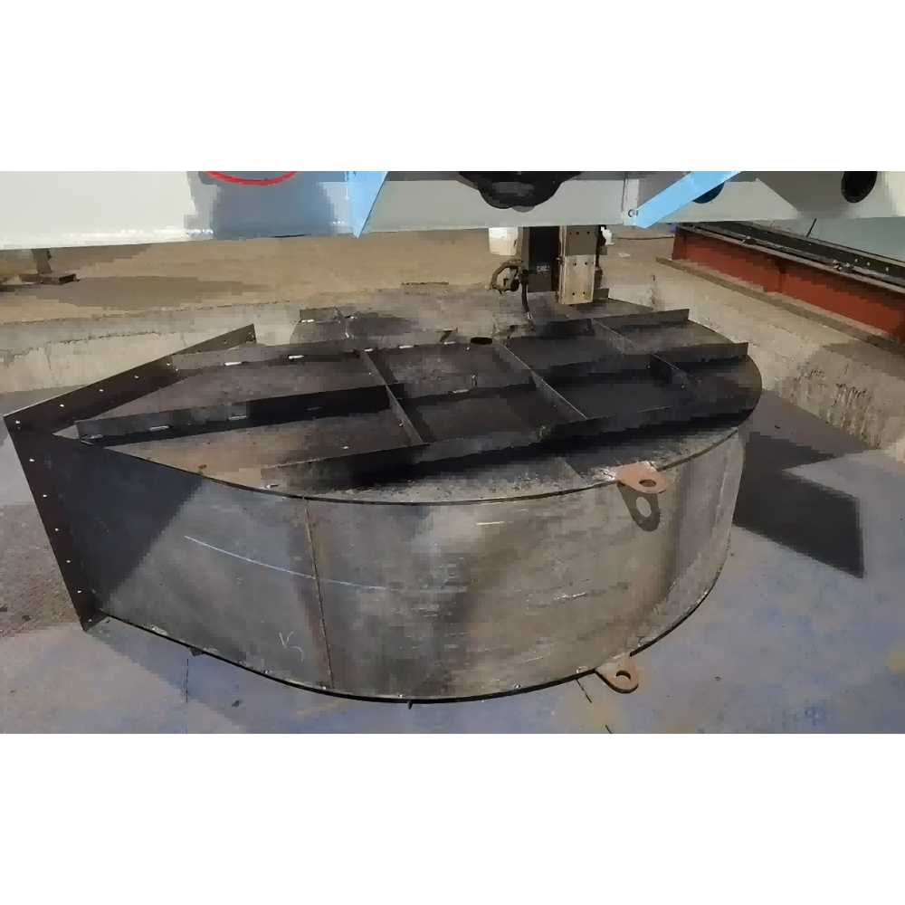 Welding effect of centrifugal fan casing