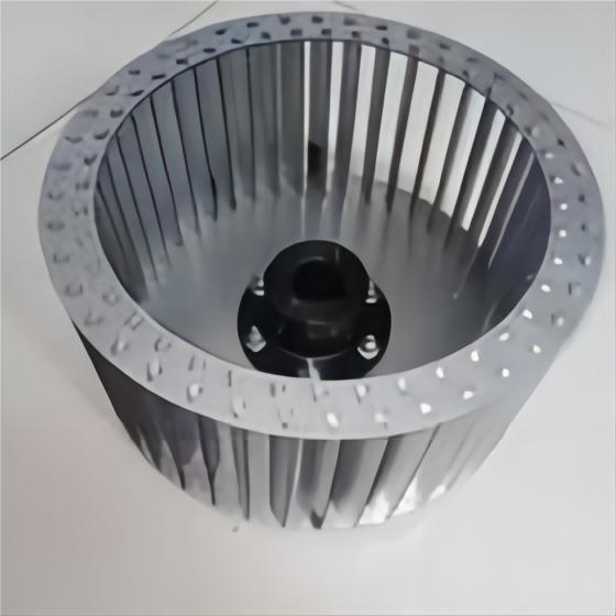 low noise centrifugal impeller multi-wing impeller galvanized steel sheet fan blower wheel