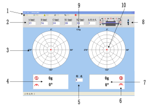 Dynamic balancing machine operating system