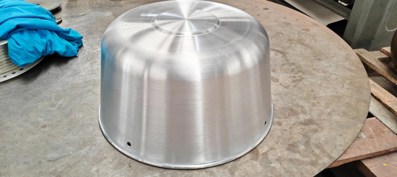 Spinning machine aluminum roof fan housing