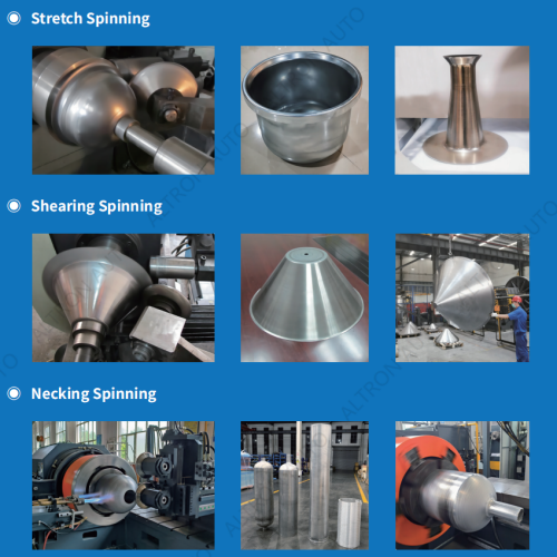 Metal spinning operation