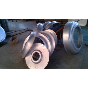 Aluminum fan impeller shrouds