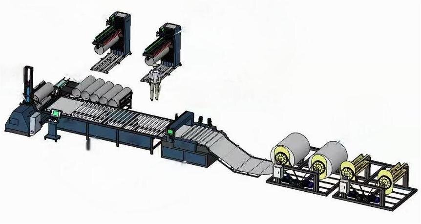 Axial fan production line