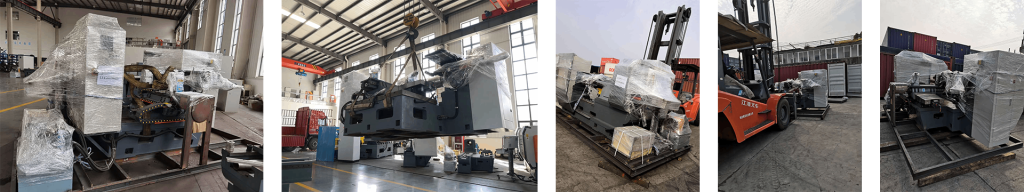 CNC metal spinning machines shipped to Mexico