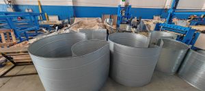 Centrifugal fan Housing forming sample