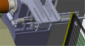 Metal spinning Support mechanism