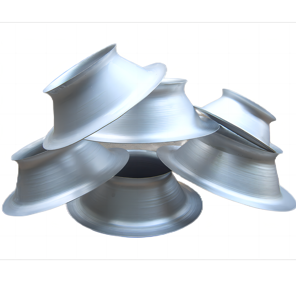 inlet funnel for centrifugal fan by CNC metal spinning