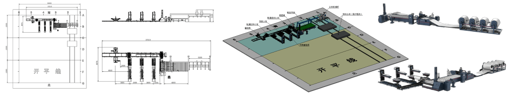 rolling and welding production line planning