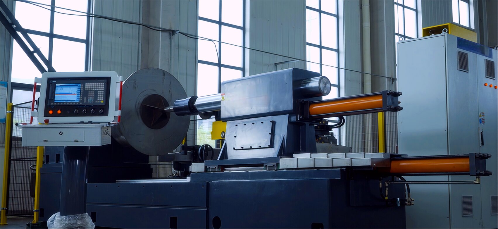 single roller spun metal machine_