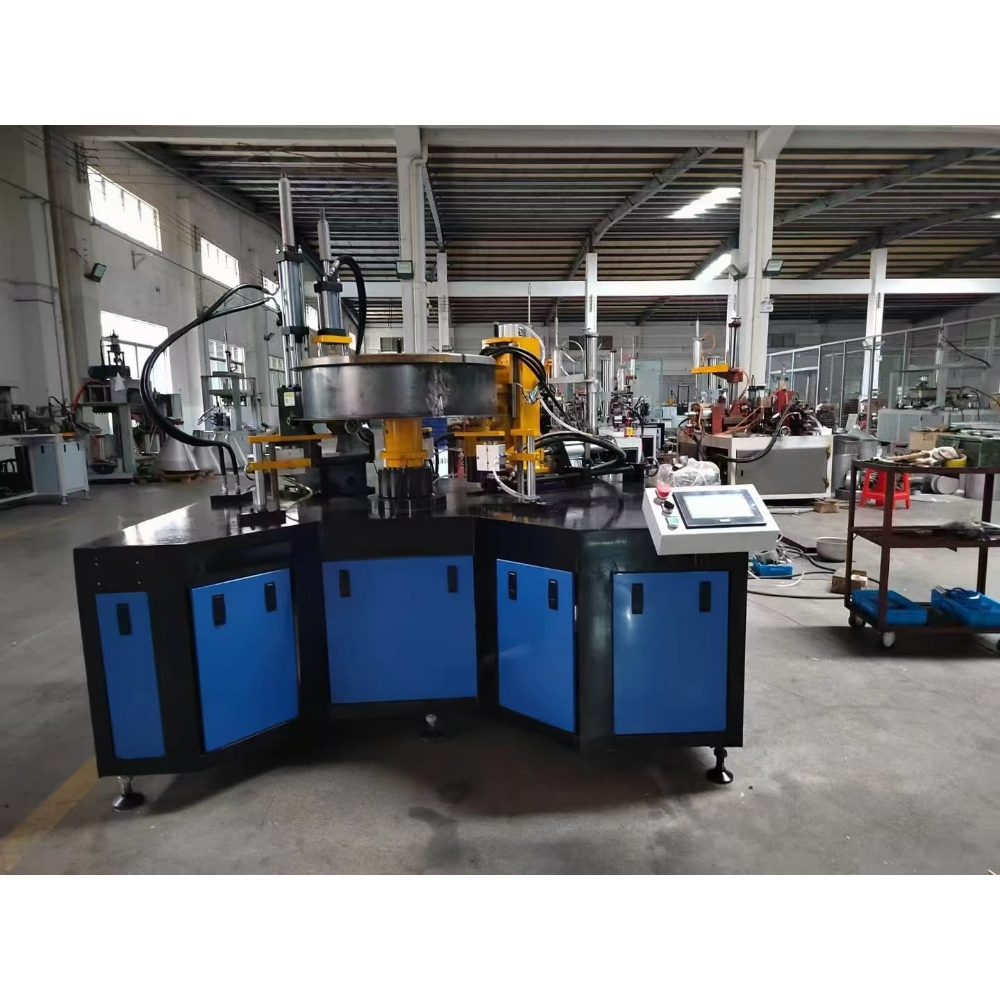 Customized flanging machine in customer factory