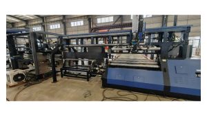 Rolling process of cylindrical production line