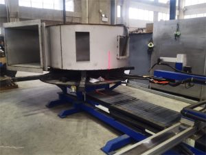 Centrifugal fan housing welding