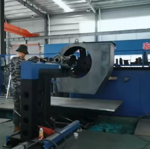 Dual-Gun Centrifugal Fan Casing Laser Welding Machine