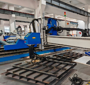 Gantry Stiffener Auto Vision Welding Machine