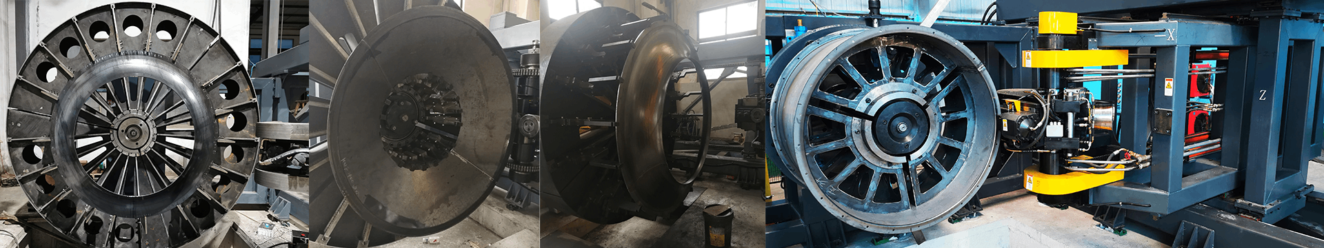 Processing case of CNC flange flanging machine