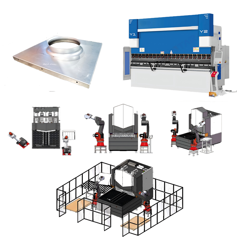 Bending machine & flexible bending center