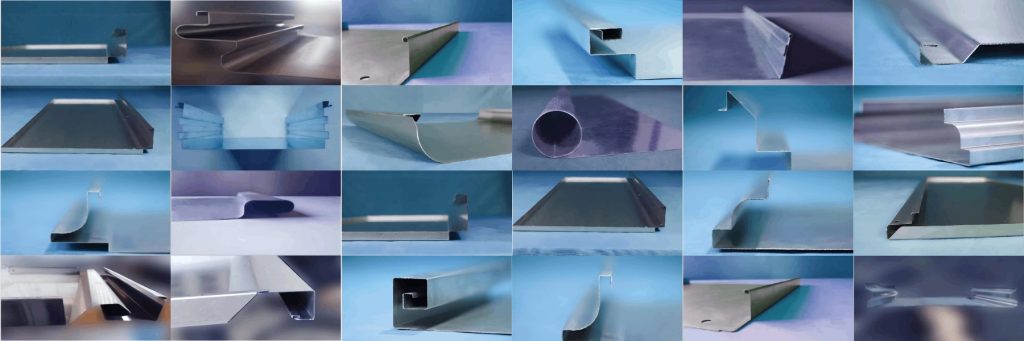 Sheet metal bending detail effect