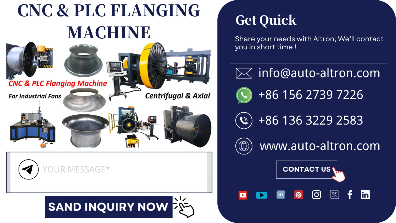 FLANGING machine 