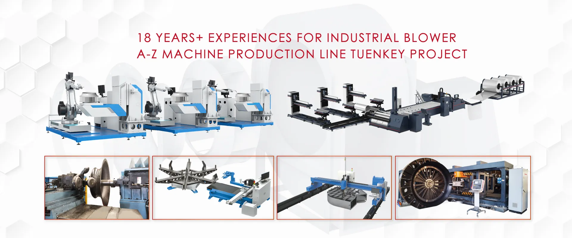 Metal Forming And Auto Welding For Industrial Fans (Axial And Centrifugal)